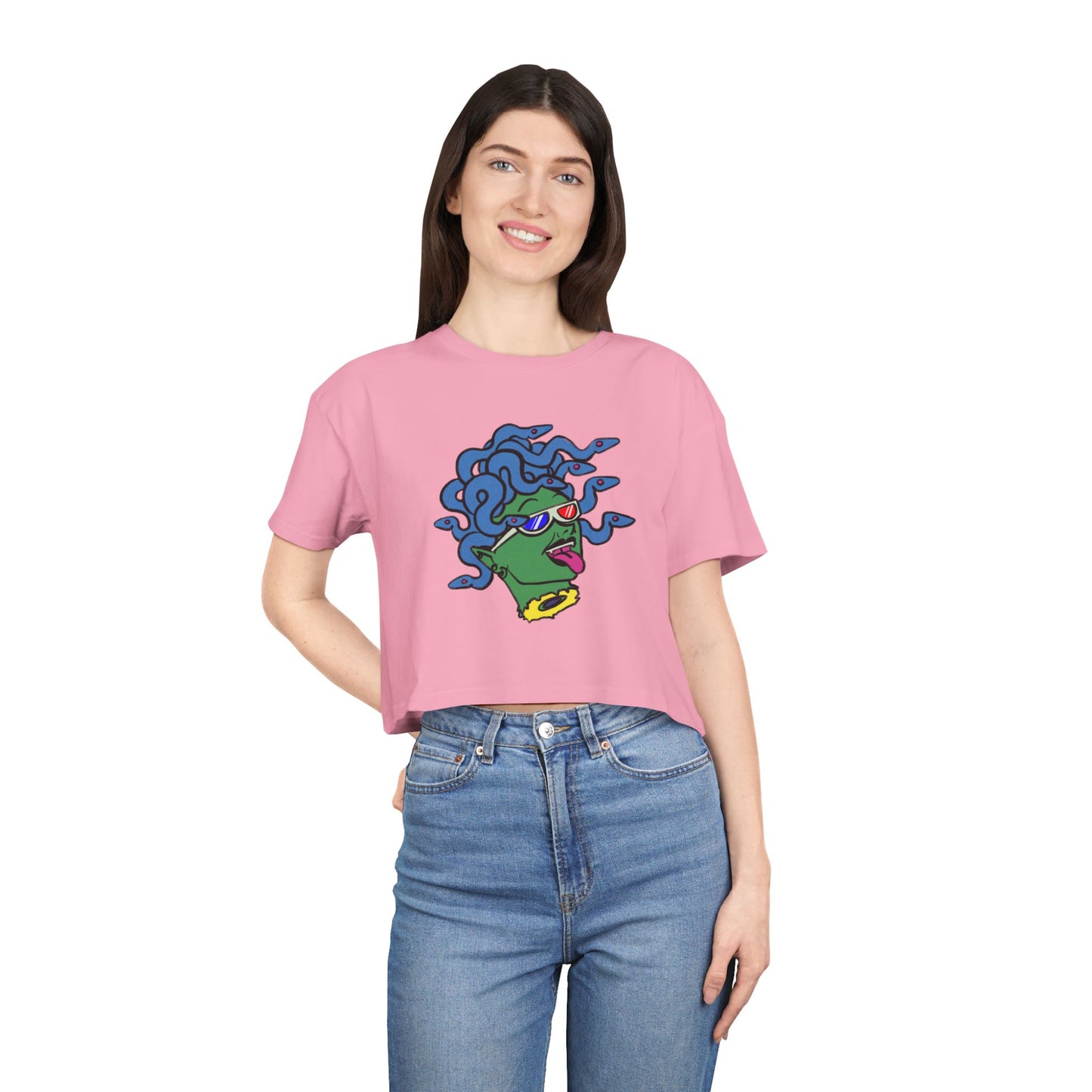 Medusa - Crop Tee —