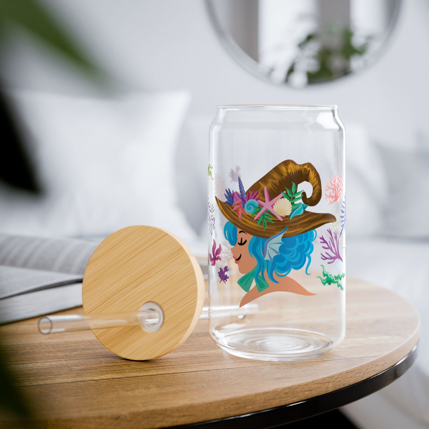 Summer Witch -  Sipper Glass 16oz