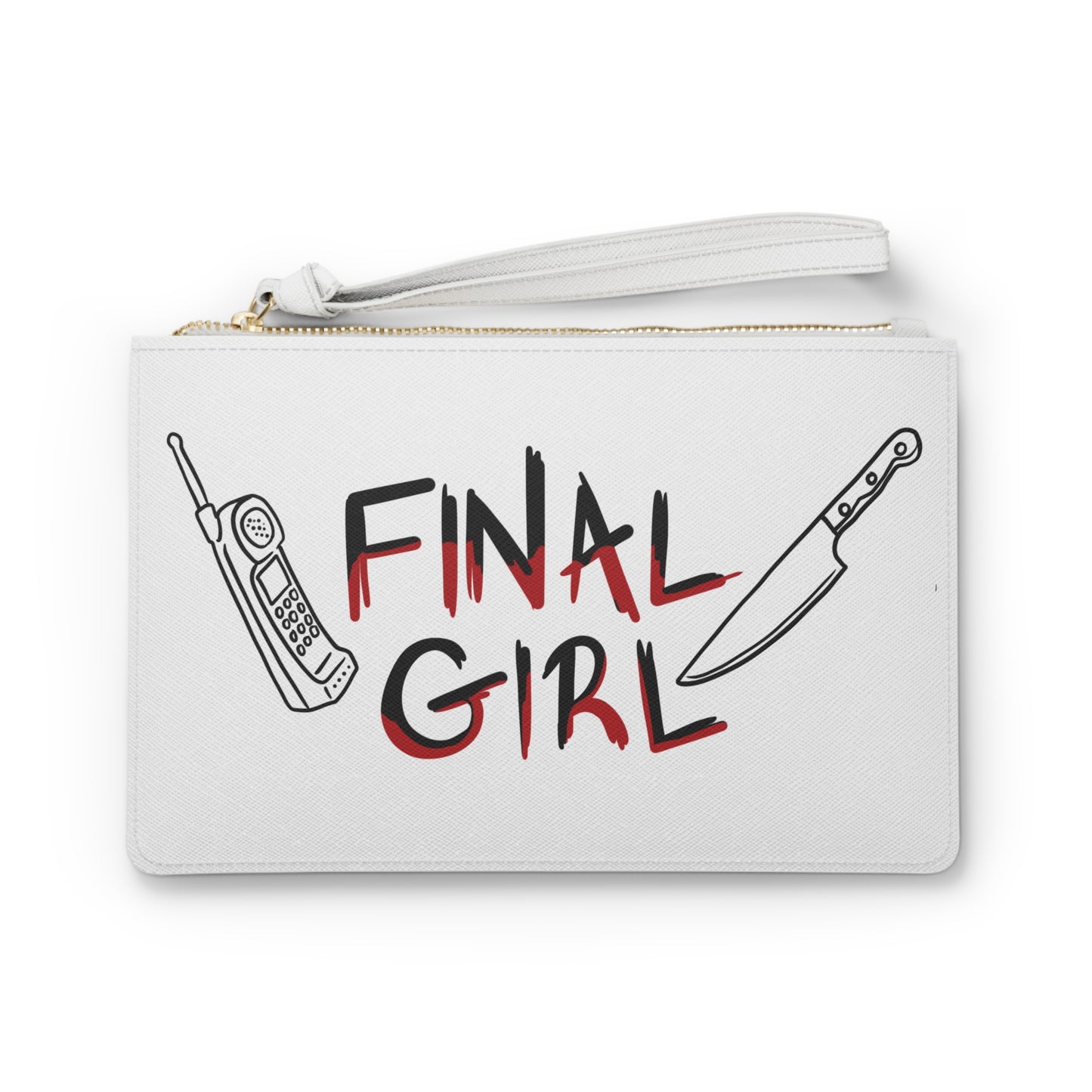 Final Girl Clutch Bag - Unique Horror-Themed Accessory for Movie Lovers