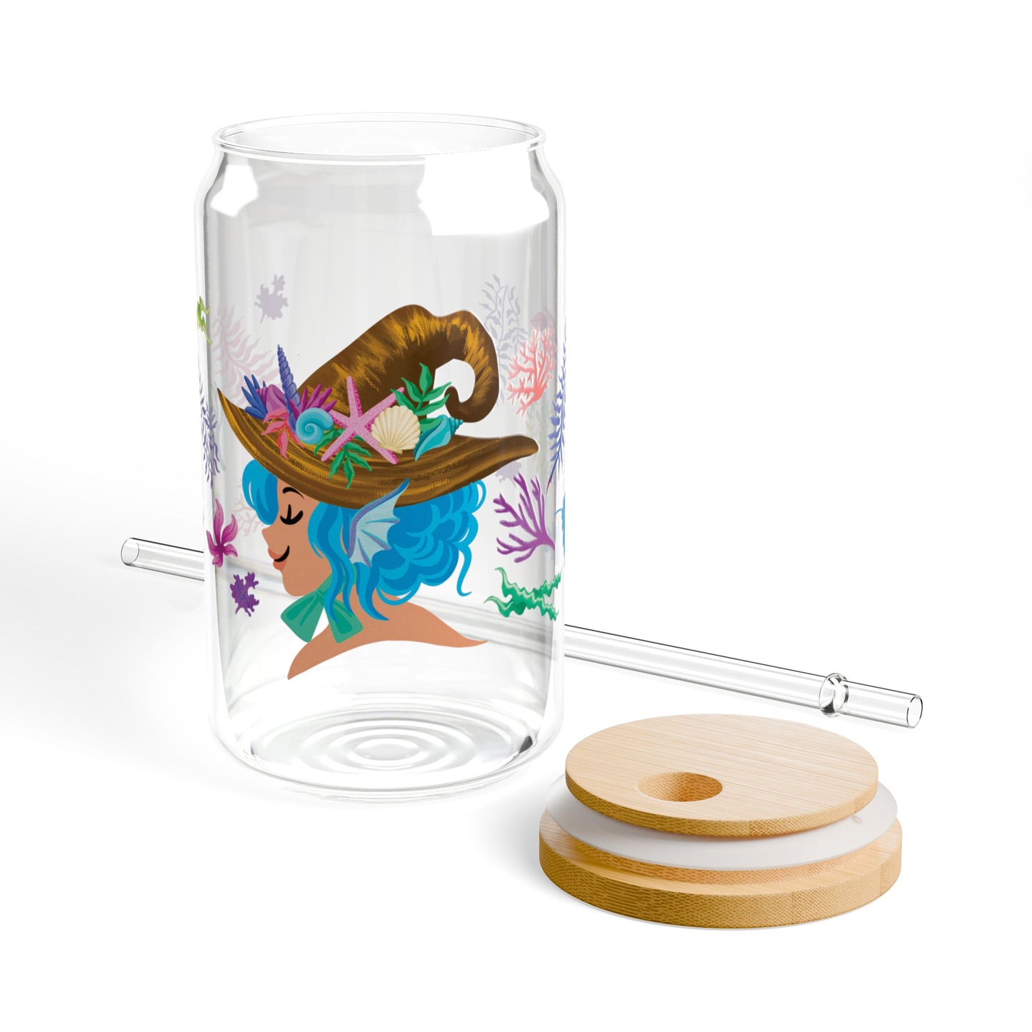 Summer Witch -  Sipper Glass 16oz