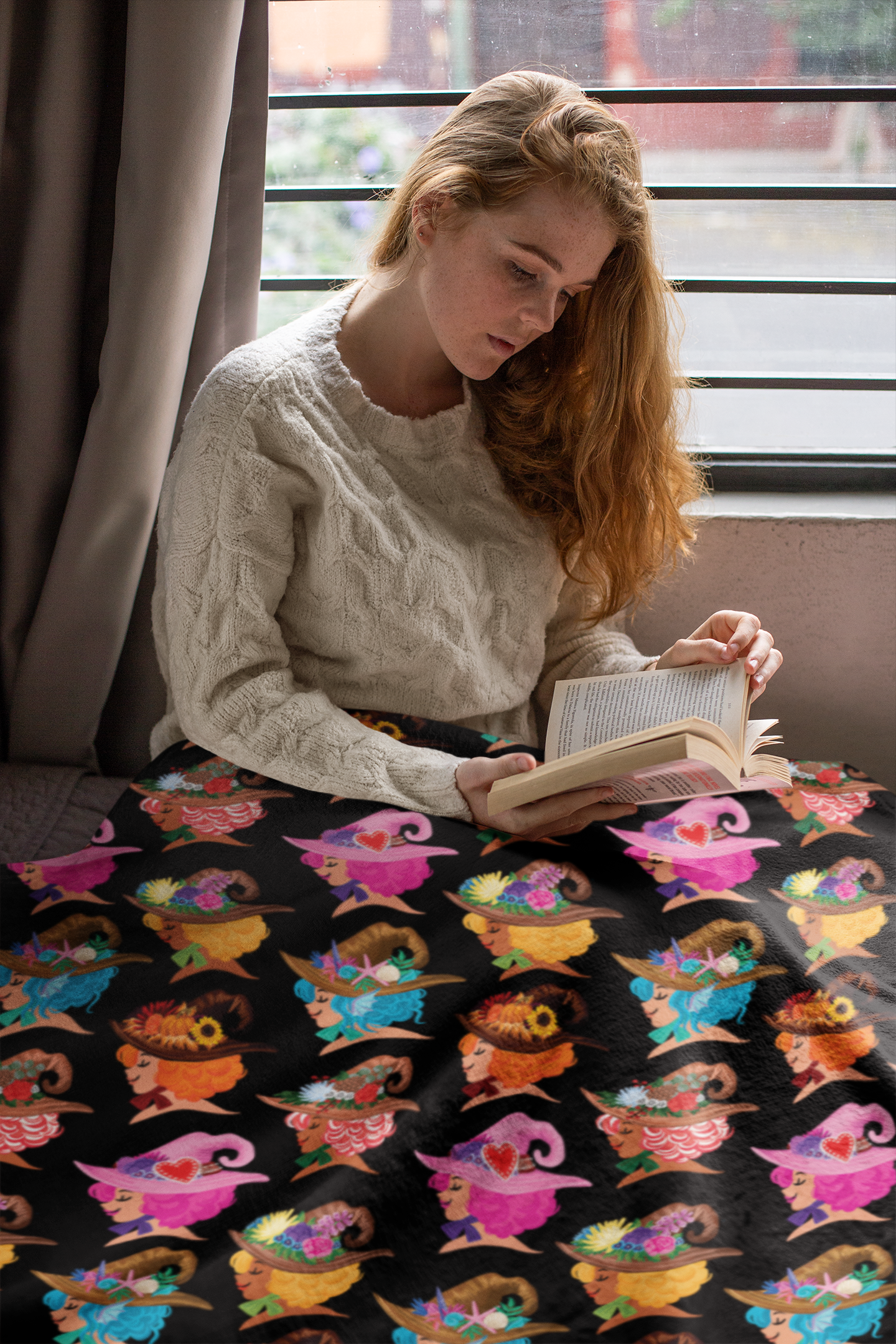 Season of the Witch - Cozy Sherpa Fleece Blanket