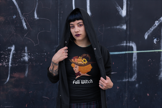 Fall Witch T‑Shirt