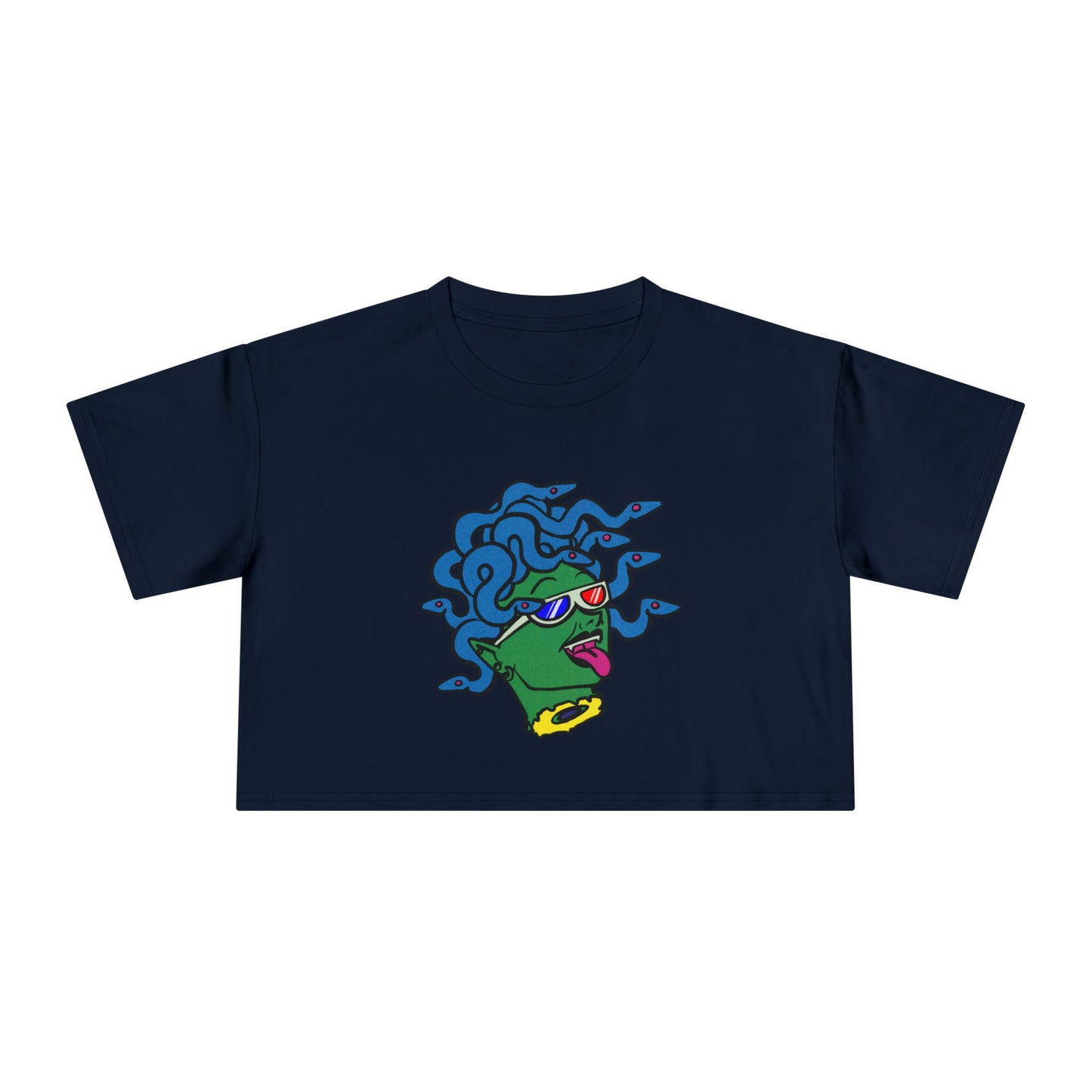Medusa - Crop Tee —