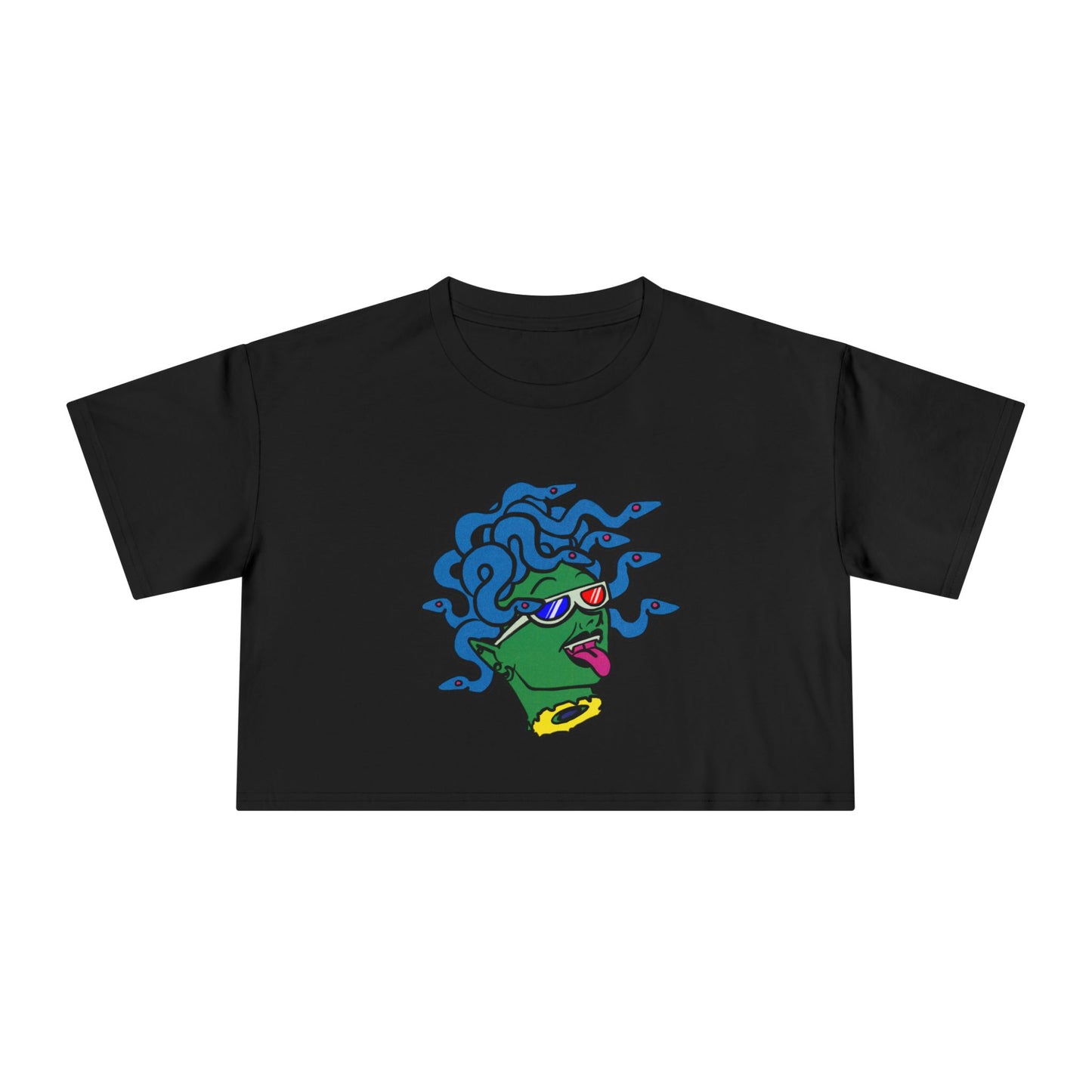 Medusa - Crop Tee —